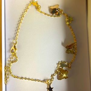 Cute butterfly choker